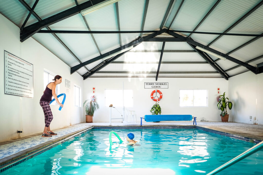 Heated pool at Summervale